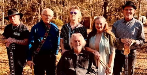 Steve Coughlin, along with with Probable Cause bandmates, received several nominations for the 2026 International Singer-Songwriters Association Awards (ISSA). Pictured are members (L-R) Mickey Davenport, Aubrey Barton, Larry Fredricks, Allison Murillo, Mike Smith and Steve Coughlin. Photo submitted by Laura Feagle. 
