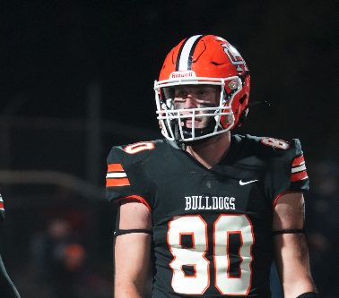 Coleman Moore, recent graduate and former tight end for Hart County, was named to the 2026 NFF Team of Distinction May 27. Photo by Ric Williams.
