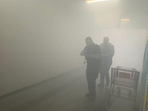 The Hart County Charter System, in partnership with local law enforcement, fire departments and emergency medical services, performed an emergency response drill prior to the start of the new school year July 31. Photo submitted by Grayson Williams. 