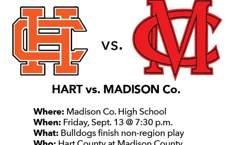Hart County at Madison County