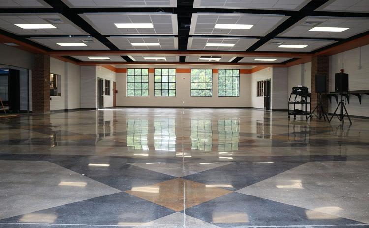 Sunshot from file - The new cafeteria at Hart County Middle School is more spacious and accommodating for students, faculty and staff.