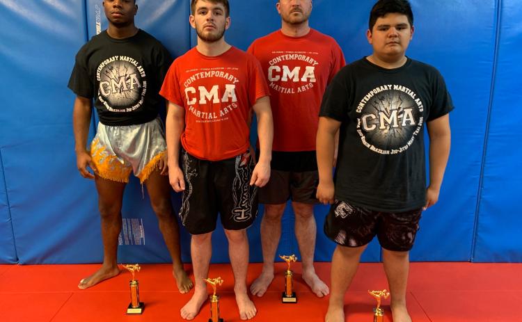 Tim Cureton, Gavin Brewe, Brandon Moss and Josue Bravo went 4-0 in their fights on Nov. 14.