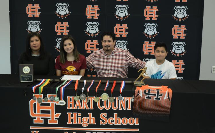 Pictured are Maria Rubio, Paola Rubio, Jamie Rubio and Leonel Rubio.