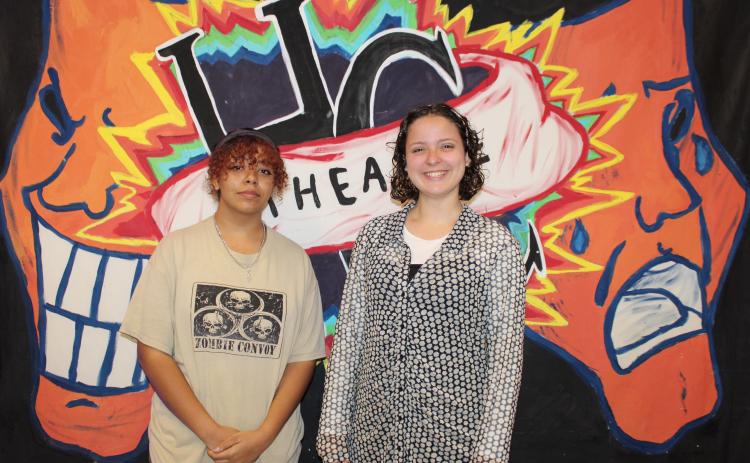 Noriya Cooper (left) and Allie Lord (right).
