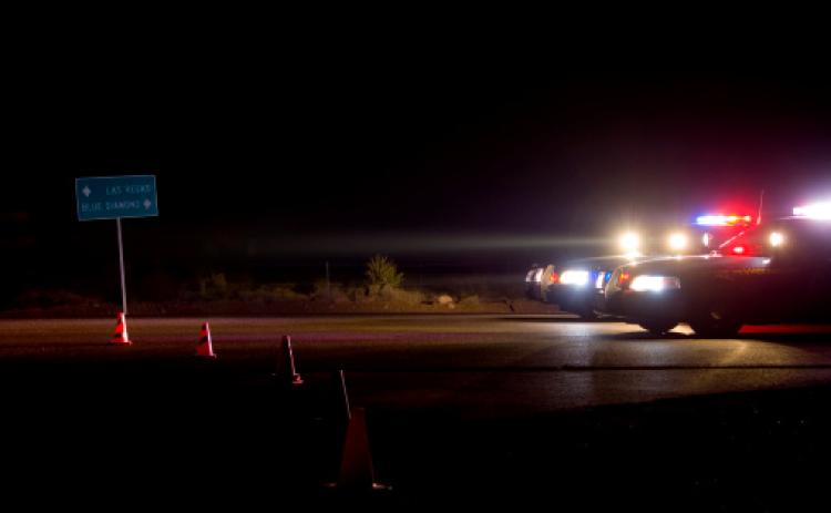 Road block at Red Rock Fire. Photo credit: GregC