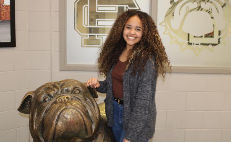Hart County High School 10th grade student Trinati Pinkston
