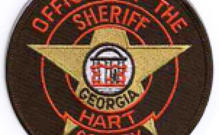 Hart County sheriff's badge.