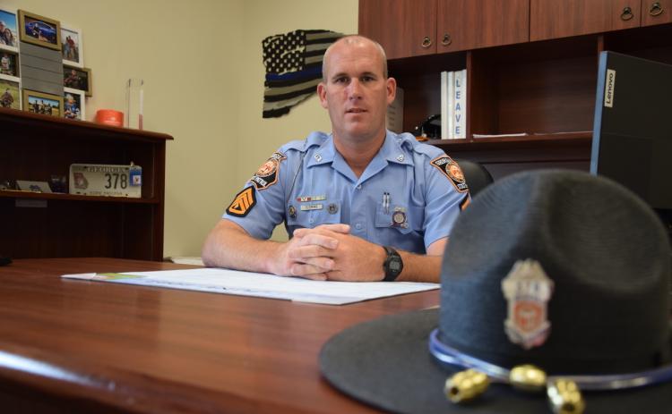 Sgt. 1st Class Richard Camran Fleming, pictured above, is the new commander of Georgia State Patrol Hartwell Post 52 in Lavonia.