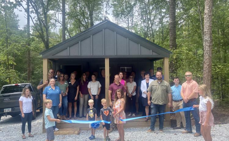 Hartwell Chamber members and other local leaders met earlier this month for a ribbon cutting at Hartwell Cabins & RVa, located at 700 Parkdale Drive in Hartwell.