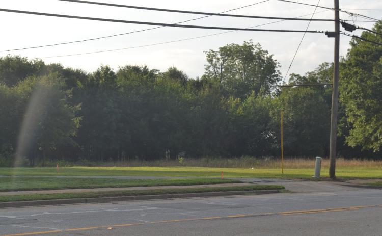 Pictured above is the lot off Benson Street neighboring Sacred Heart Church, where a new MedLink facility is planned.
