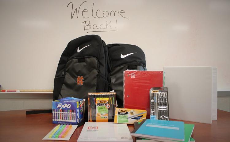 All Hart County students again received the majority of their school supplies free of charge due to the CARES Act funding.