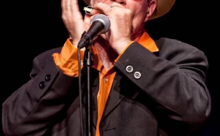 Pictured above is Mark Hummel, acclaimed blues harmonica player, scheduled to play High Cotton Nov. 15-16.