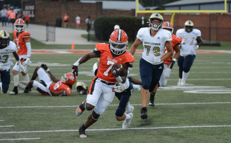 Junior running back Nori Moore honored as the first team All-Region running back.