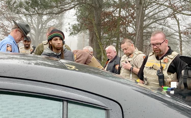Andrew Nicholas Berry, 34, of Bowman, was arrested by the Elbert County Sheriff’s Office and charged with murder following a six hour manhunt after his girlfriend was found with multiple stab wounds on the morning of Dec. 31.