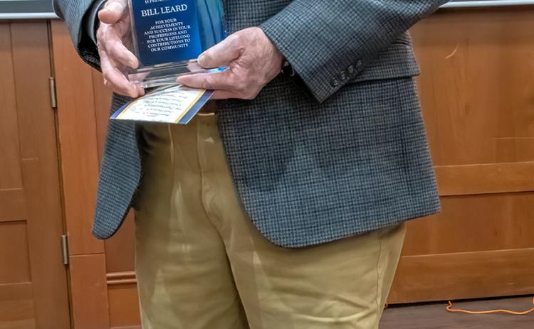 Bill Leard was honored with the Lifetime Achievement Award during the Hart County Chamber of Commerce’s annual Awards Banquet Jan. 26.