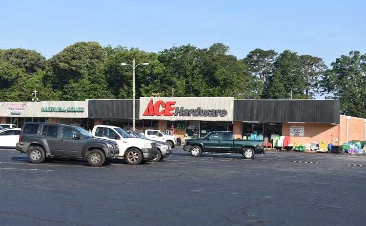 The Hartwell City Council moved to re-zone the old Bell’s Shopping Center, now home to Ace Hardware, from heavy industry (M-2) to general business (B-2). The council approved this with the condition that any future development on the property will be placed, at least, 50 feet back from Athens Street.