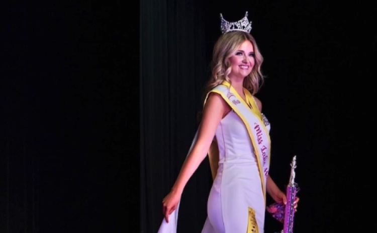 Erin Isbell, of Hartwell, was crowned Miss Lake Hartwell during the Miss Lake Hartwell pageant Saturday, June 17 in the Lonnie Burns Fine Arts Center at Hart County High School. Isbell was one of 79 contestants for the pageant that was first started in 1971.