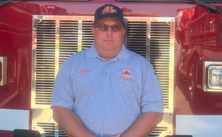 Captain Scott Crump has been with the Hartwell Fire Department since 1998 and was recently voted the best firefighter in The Hartwell Sun’s Best of Hartwell edition in July.