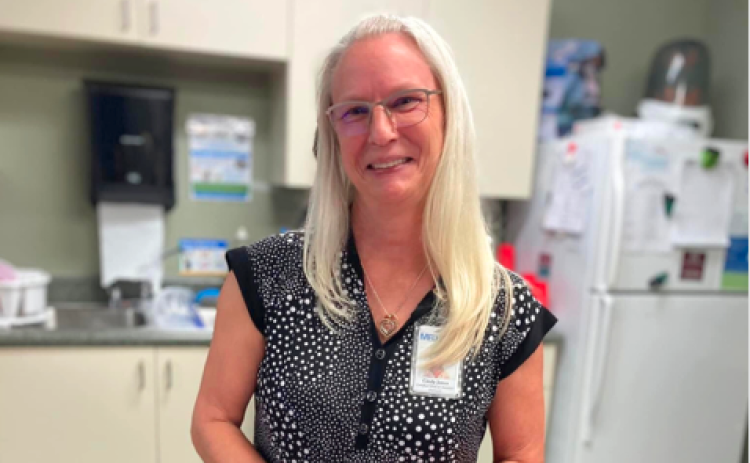 Cindy Jones celebrated 20 years with MedLink Georgia Sept. 8.