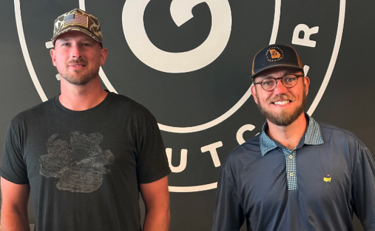 Jonathan Tatum (left) and Ryan Winne, owners of The Farmer and the Butcher.