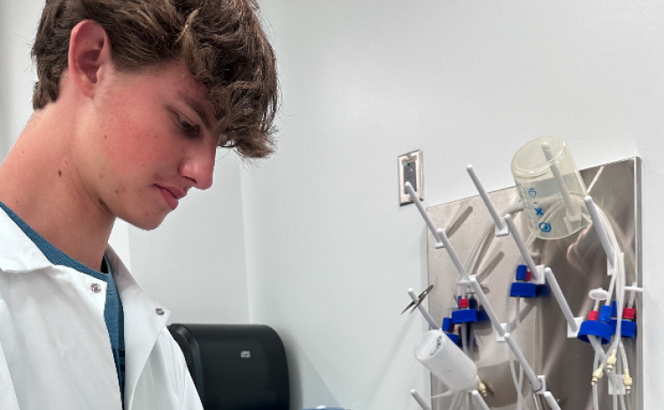 Hart County High School senior Jackson Daniel attended UGA’s Young Scholar’s program where he took part in various fields of study and careers in agriculture.
