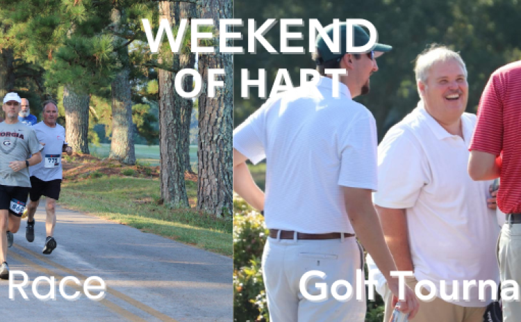 Weekend of Hart, a collaborative fundraising event benefiting six charitable local organizations, will take place Sept. 14 at the Hartwell Golf Club.