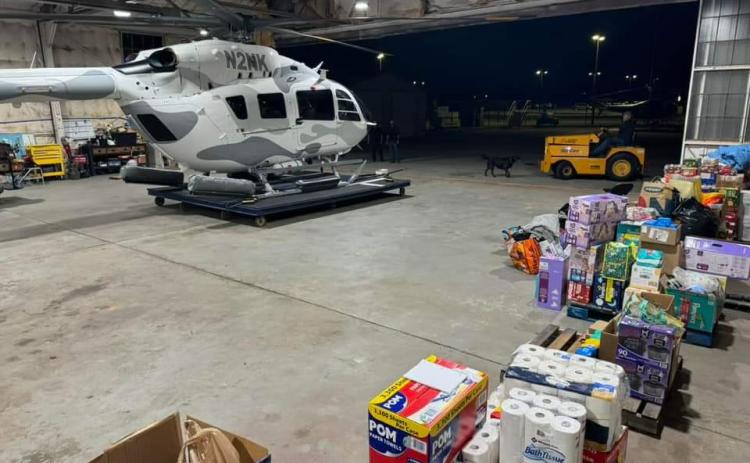 Georgia aviator Cliff Brown has been flying in supplies to Western North Carolina which saw some of the most catastrophic damage from Hurricane Helene last week.