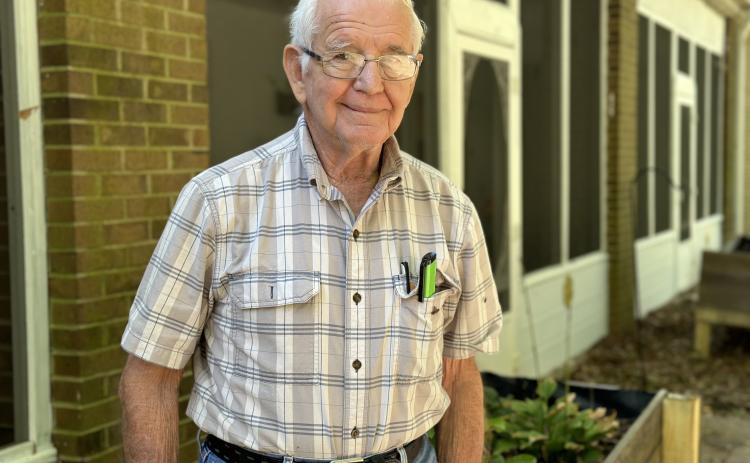 Ralph Kotal outside the Hart County Senior Center.