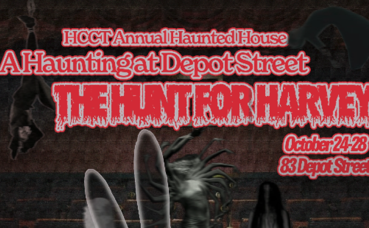 “The Hunt for Harvey,” a family-friendly walk-through haunted house experience will debut tomorrow at the Hart County Community Theatre.