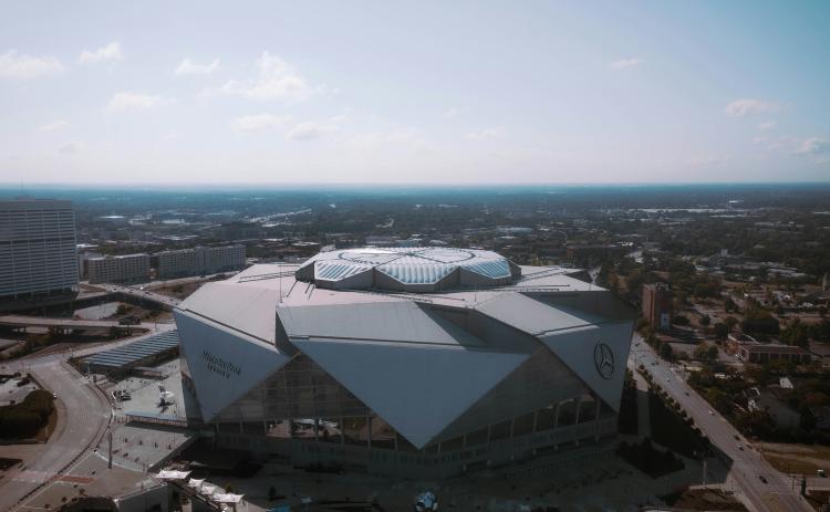 The 119th meeting of Clean, Old Fashioned Hate between Georgia and Georgia Tech will be held in Mercedes-Benz Stadium in 2025. Photo by Chrishaun Byrom.