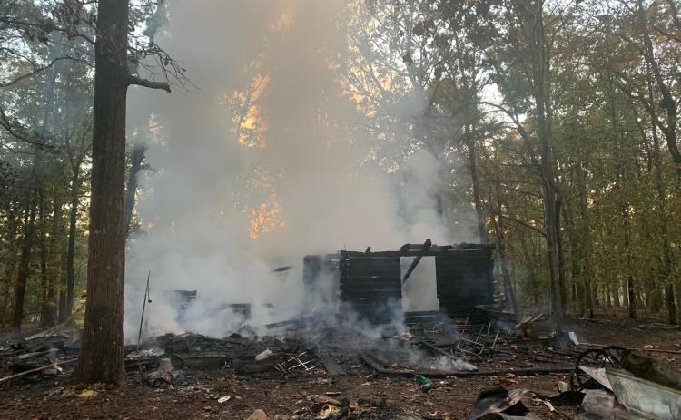 A house fire on Crawford’s Ferry Rd. Saturday caused one man to be airlifted to the hospital. An investigation is still ongoing.