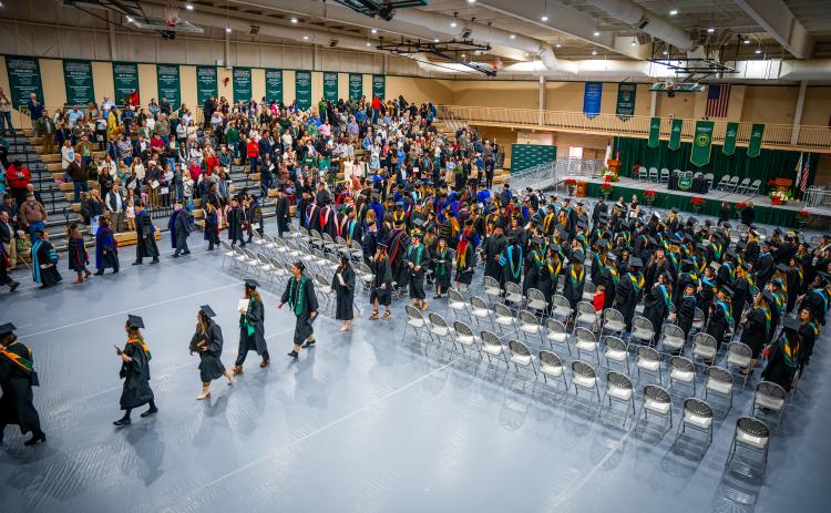 Hartwell’s Randi Davis joined over 140 graduates during Piedmont University’s fall commencement ceremony.