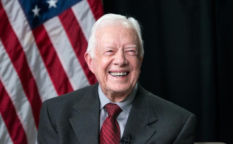 The 39th President, Jimmy Carter, died Sunday at his home in Plains. He was 100, and the oldest living president in history.