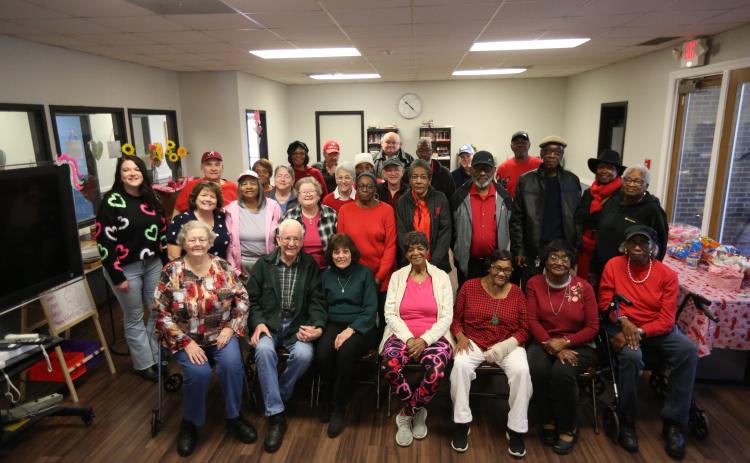 A large crowd was in attendance for a special Valentine’s Day celebration at the Hart County Senior Center Feb. 14.
