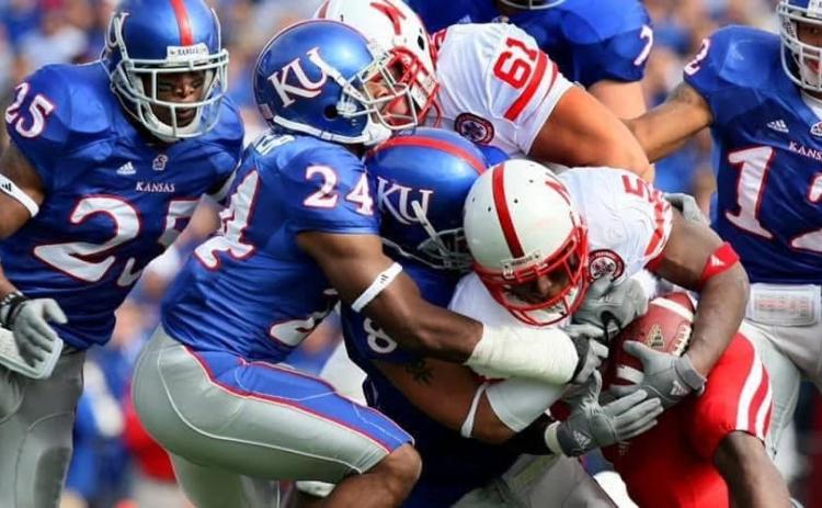 Former Hart County Bulldogs wide receiver and former Kansas Jayhawk defensive back (24) Mikendric Harper is set to host an Alumni Flag Football game and Youth Football Camp in Herndon Stadium on June 13 and 14.  (Photo submitted by Harper)