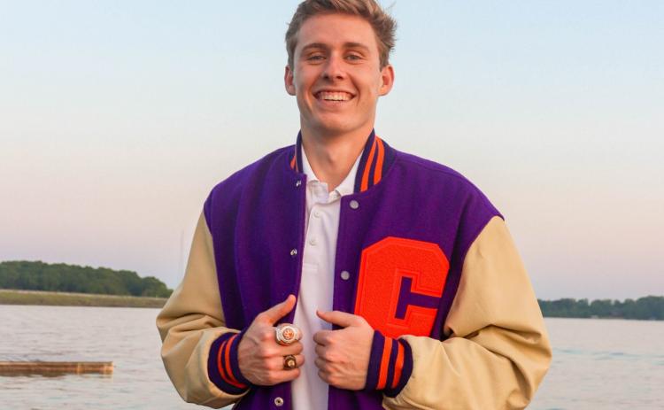 Former Hart County and Clemson alumni Samuel Garringer has been named the FCA area representative for Anderson University. (Photo submitted by Garringer)