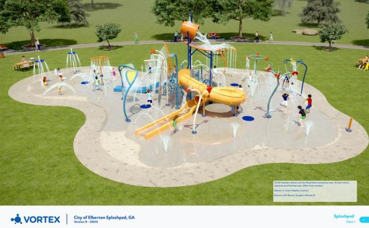 The city council intruduced the idea of a splash pad coming to Hartwell, but has much planning and approval to do. Mayor Brandon Johnson referenced the splash pads in neighboring cities, such as Lavonia and Elberton.(Graphic courtesy of Splash Island in Elberton)