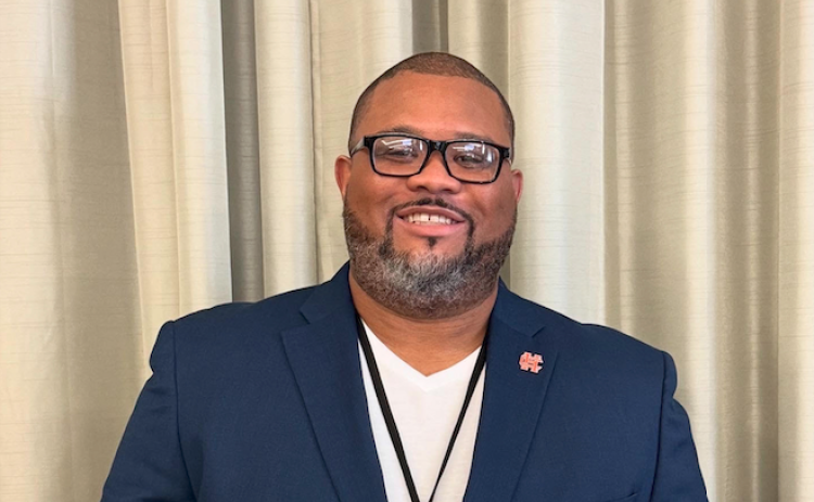 Hart Academy Director Kendell Rucker is pictured after recently receiving the 2025 GAAE Administrator of the Year Award. (Photo submitted by Grayson Williams)