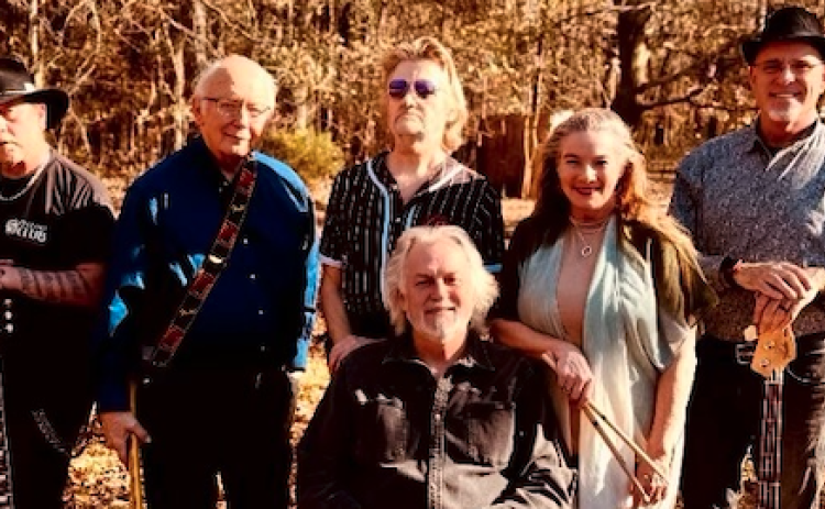 Steve Coughlin, along with with Probable Cause bandmates, received several nominations for the 2026 International Singer-Songwriters Association Awards (ISSA). Pictured are members (L-R) Mickey Davenport, Aubrey Barton, Larry Fredricks, Allison Murillo, Mike Smith and Steve Coughlin. Photo submitted by Laura Feagle.