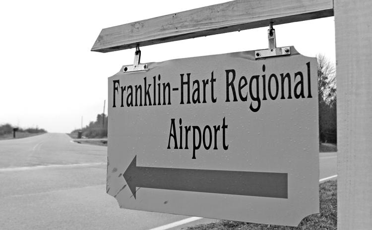 The Franklin-Hart Regional Airport Authority announced last week that the airport has secured more than $4.9 million in state and federal funding for increase its size, rehabilitate runways and build new hangars. Photo courtesy of the Franklin County Citizen Leader.