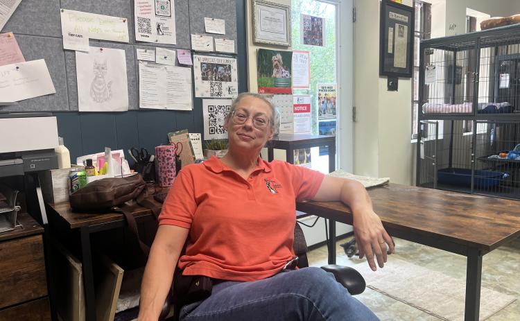 Jennifer Wagner is the new director of the Hart County Humane Society. She says spays, neuters and prevention are her passions, and encourages anyone to make the small investment to make sure a pet is spayed or neutered before bringing them to the humane society. Photo by Madison Linton.