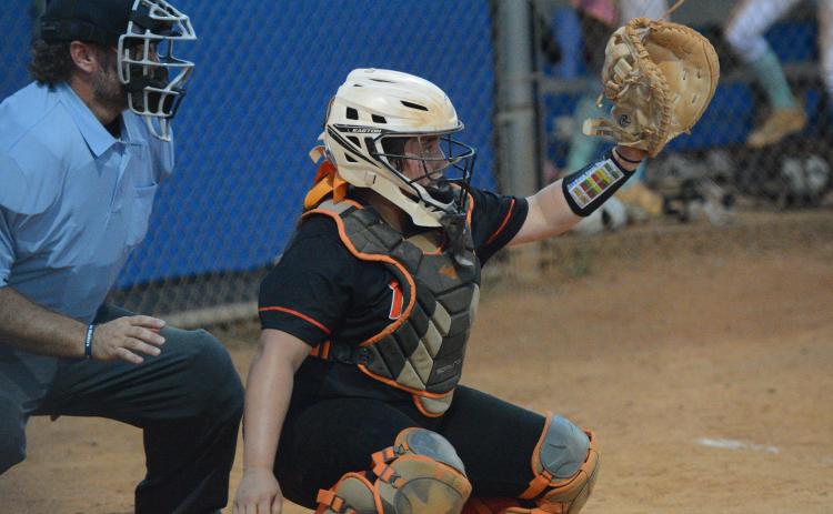 Sophomore infielder Marlee Bowers earns Athlete of the Week. Photo by Benjamin London.