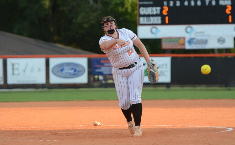 Softball’s pitcher and infielder Kylie Gurecky earns Athlete of the Week. Photo by Benjamin London.
