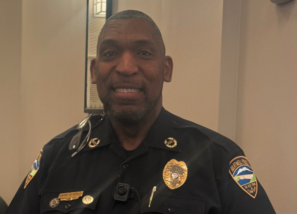Hartwell Chief of Police Anthony Davis .