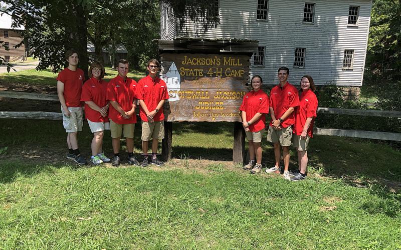Photo submitted — Pictured from left to right are Robert Harrison, AnnaMarie Harrison, James Turpin, Ben Tellano, Hailey Jones, Adam Walters and Ruth Daniel.
