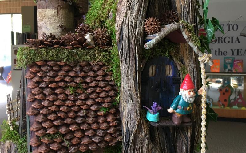 Photo submitted - The Gnome Home created by Kathy Hall is shown. 