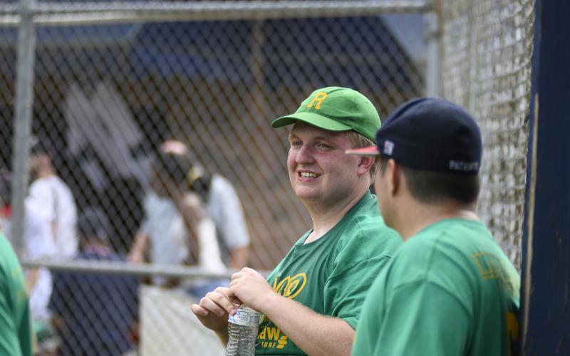 Taylor Duncan is pictured at an Alternative Baseball event. He is hoping to start a league in Hart County.