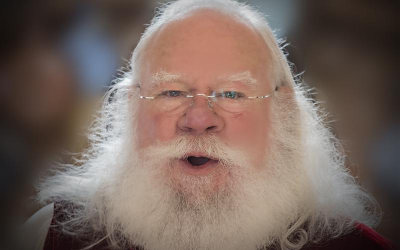 Hartwell native Charlie Jordan has been portraying Santa Claus for local photos since he was 23 years old. 