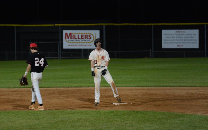 Senior infielder Jordan Leach (pictured) and senior outfielder Eli Tyler were the two players chosen to represent Hart County in the 2023 FCA Georgia vs South Carolina Baseball Classic on June 1 at Emmanuel College.