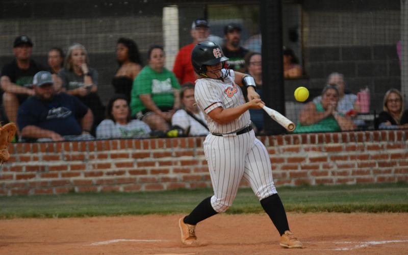 Senior outfielder Alexis Davis was named an honorable mention for the Region 8-AAA All-Region team